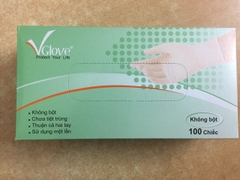 Găng tay cao su tự nhiên y tế - Vglove