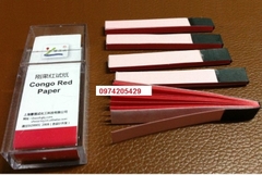 Giấy kiểm tra Congo đỏ (hộp 100 miếng)