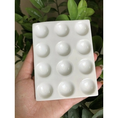 Khay sứ 12 giếng