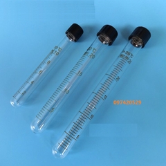 Ống nghiệm chia vạch 5ml có nắp
