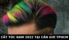 Cắt tóc nam đẹp 2022 ở tại Cần giờ TPHCM SÀI GÒN