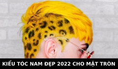 Kiểu tóc nam đẹp 2022 cho mặt Tròn