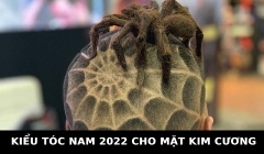 Kiểu tóc nam đẹp 2022 cho mặt Kim cương