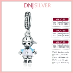 [Chính hãng] Charm bạc 925 cao cấp - Charm Smart Boy Doll thích hợp để mix vòng tay charm bạc cao cấp - DN736