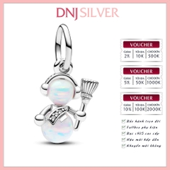 [Chính hãng] Charm bạc 925 cao cấp - Charm Moments Opalescent Snowman thích hợp để mix vòng tay charm bạc cao cấp - DN585