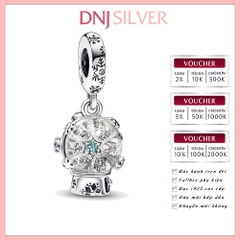 [Chính hãng] Charm bạc 925 cao cấp - Charm Snowflake Snow Globe Dangle thích hợp để mix vòng tay charm bạc cao cấp - DN580