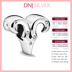 [Chính hãng] Charm bạc 925 cao cấp - Charm Sparkling Aries Zodiac thích hợp để mix vòng tay charm bạc cao cấp - DN651