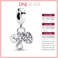 [Chính hãng] Charm bạc 925 cao cấp - Charm Family Infinity Triple Dangle thích hợp để mix vòng tay charm bạc cao cấp - DN592