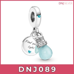Charm bạc 925 cao cấp, bộ tổng hợp các mẫu charm bạc DNJ để mix vòng charm - Bộ sản phẩm từ DN086 đến DN101 - TH6