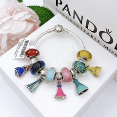 Vòng tay bạc S925, vòng tay charm thời trang phong thủy mã VDN0085