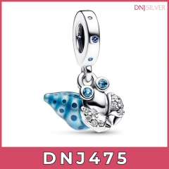 Charm bạc 925 cao cấp, bộ tổng hợp các mẫu charm bạc DNJ để mix vòng charm - Bộ sản phẩm từ DN471 đến DN486 - TH30