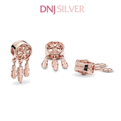 [Chính hãng] Charm bạc 925 cao cấp - Charm RoseGold Spiritual Dreamcatcher thích hợp để mix vòng tay charm bạc cao cấp - DN714