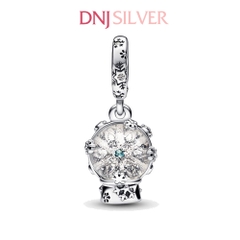 [Chính hãng] Charm bạc 925 cao cấp - Charm Snowflake Snow Globe Dangle thích hợp để mix vòng tay charm bạc cao cấp - DN580