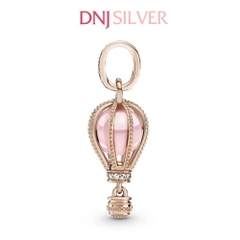 [Chính hãng] Charm bạc 925 cao cấp - Charm Sparkling Pink Hot Air Balloon Dangle thích hợp để mix vòng tay charm bạc cao cấp - DN706