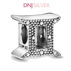 [Chính hãng] Charm bạc 925 cao cấp - Charm Sparkling Gemini Zodiac thích hợp để mix vòng tay charm bạc cao cấp - DN641