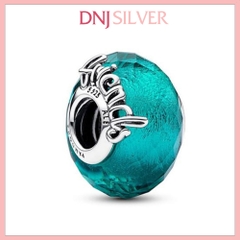 [Chính hãng] Charm bạc 925 cao cấp - Charm Faceted Murano Glass Friendship thích hợp để mix vòng tay charm bạc cao cấp - DN529