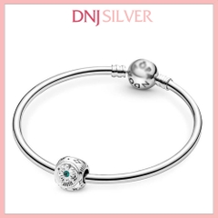 [Chính hãng] Charm bạc 925 cao cấp - Charm Clover Horseshoe & Ladybird Three-sided thích hợp để mix vòng tay charm bạc cao cấp - DN547