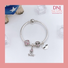 Vòng tay bạc trẻ em - Mã DJ0019
