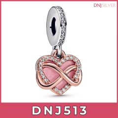 Charm bạc 925 cao cấp, bộ tổng hợp các mẫu charm bạc DNJ để mix vòng charm - Bộ sản phẩm từ DN503 đến DN518 - TH32
