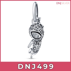 Charm bạc 925 cao cấp, bộ tổng hợp các mẫu charm bạc DNJ để mix vòng charm - Bộ sản phẩm từ DN487 đến DN502 - TH31