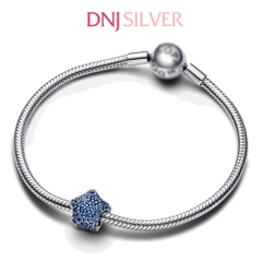 [Chính hãng] Charm bạc 925 cao cấp - Charm Bold Pavé Star thích hợp để mix vòng tay charm bạc cao cấp - DN572