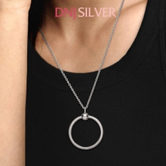 [Chính hãng] Charm bạc 925 cao cấp - Charm Moments O thích hợp để mix vòng tay charm bạc cao cấp - DN583