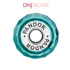 [Chính hãng] Charm bạc 925 cao cấp - Charm Teal Shimmer Murano Glass thích hợp để mix vòng tay charm bạc cao cấp - DN727