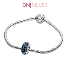 [Chính hãng] Charm bạc 925 cao cấp - Charm Dark Blue Murano Glass Ocean thích hợp để mix vòng tay charm bạc cao cấp - DN688