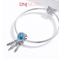 [Chính hãng] Charm bạc 925 cao cấp - Charm Sapphire Dream Catcher thích hợp để mix vòng tay charm bạc cao cấp - DN721
