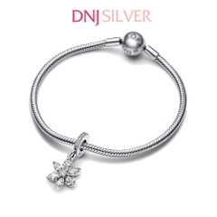 [Chính hãng] Charm bạc 925 cao cấp - Charm Sparkling Herbarium Cluster Women's Dangle thích hợp để mix vòng tay charm bạc cao cấp - DN582