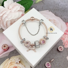 Vòng tay bạc S925, vòng tay charm thời trang phong thủy mã VDN0123