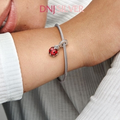 [Chính hãng] Charm bạc 925 cao cấp - Charm Red Ladybird Dangle thích hợp để mix vòng tay charm bạc cao cấp - DN729