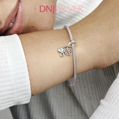 [Chính hãng] Charm bạc 925 cao cấp - Charm Family Infinity Triple Dangle thích hợp để mix vòng tay charm bạc cao cấp - DN592