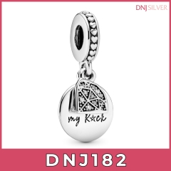 Charm bạc 925 cao cấp, bộ tổng hợp các mẫu charm bạc DNJ để mix vòng charm - Bộ sản phẩm từ DN182 đến DN197 - TH12