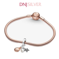 [Chính hãng] Charm bạc 925 cao cấp - Charm Freshwater Cultured Pearl thích hợp để mix vòng tay charm bạc cao cấp - DN593