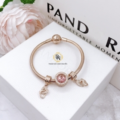 Vòng tay bạc S925, vòng tay charm thời trang phong thủy mã VDN0154