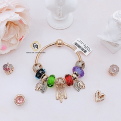 Vòng tay bạc S925, vòng tay charm thời trang phong thủy mã VDN0127