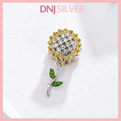 [Chính hãng] Charm bạc 925 cao cấp - Charm Sunflower thích hợp để mix vòng tay charm bạc cao cấp - DN564