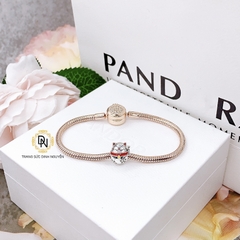 Vòng tay bạc S925, vòng tay charm thời trang phong thủy mã VDN0142