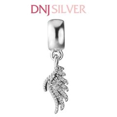 [Chính hãng] Charm bạc 925 cao cấp - Charm Majestic Feathers thích hợp để mix vòng tay charm bạc cao cấp - DN301