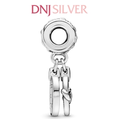 [Chính hãng] Charm bạc 925 cao cấp - Charm Knotted Hearts Dangle thích hợp để mix vòng tay charm bạc cao cấp - DN455