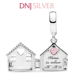 [Chính hãng] Charm bạc 925 cao cấp - Charm Mum's House Dangle thích hợp để mix vòng tay charm bạc cao cấp - DN291
