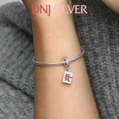 [Chính hãng] Charm bạc 925 cao cấp - Charm Mahjong Dangle thích hợp để mix vòng tay charm bạc cao cấp - DN160