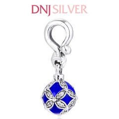 [Chính hãng] Charm bạc 925 cao cấp - Charm Blue Christmas Ornament Dangle thích hợp để mix vòng tay charm bạc cao cấp - DN176
