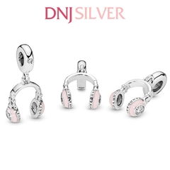 [Chính hãng] Charm bạc 925 cao cấp - Charm Headphones Dangle thích hợp để mix vòng tay charm bạc cao cấp - DN134