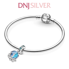 [Chính hãng] Charm bạc 925 cao cấp - Charm Murano Glass Cute Octopus Dangle thích hợp để mix vòng tay charm bạc cao cấp - DN477