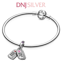 [Chính hãng] Charm bạc 925 cao cấp - Charm Love Coupon Dangle thích hợp để mix vòng tay charm bạc cao cấp - DN046
