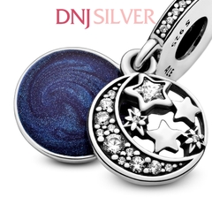 [Chính hãng] Charm bạc 925 cao cấp - Charm Moon & Blue Sky Dangle thích hợp để mix vòng tay charm bạc cao cấp - DN284
