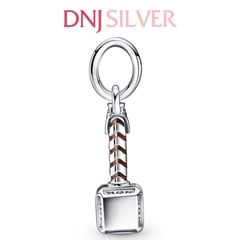 [Chính hãng] Charm bạc 925 cao cấp - Charm Marvel The Avengers Thor's Hammer Dangle thích hợp để mix vòng tay charm bạc cao cấp - DN327