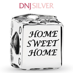 [Chính hãng] Charm bạc 925 cao cấp - Charm Home sweet home thích hợp để mix vòng tay charm bạc cao cấp - DN201